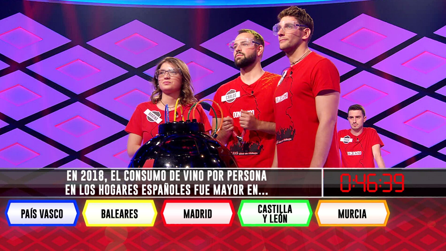 'Los relajaos', v&iacute;ctimas de una particular 'sobredosis' de vino en '&iexcl;Boom!' 