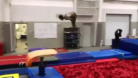Simone Biles preparando su participación en Tokyo 2020 Simone Biles preparando su participación en Tokyo 2020