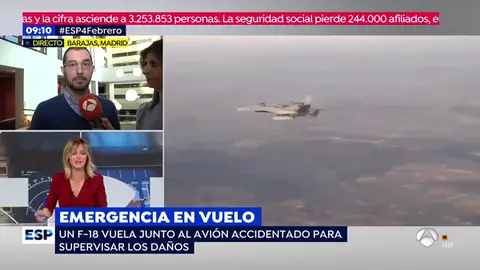 Así vivieron los pasajeros la angustía y la alegría tras el aterrizaje Así vivieron los pasajeros la angustía y la alegría tras el aterrizaje