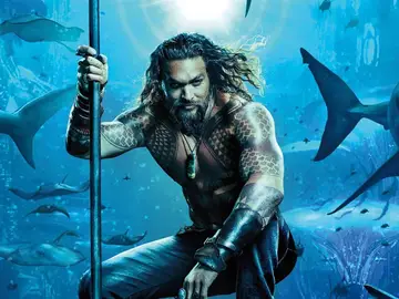 Jason Momoa como Aquaman Jason Momoa como Aquaman