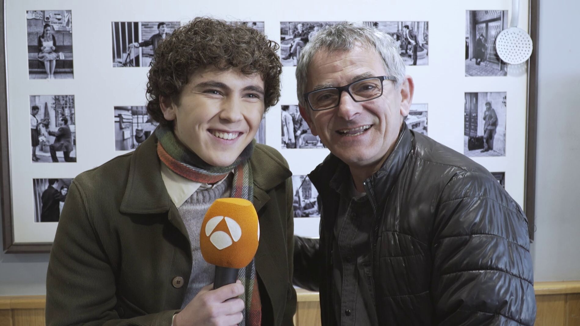 Felicitación de los actores de 'Amar es para siempre' 