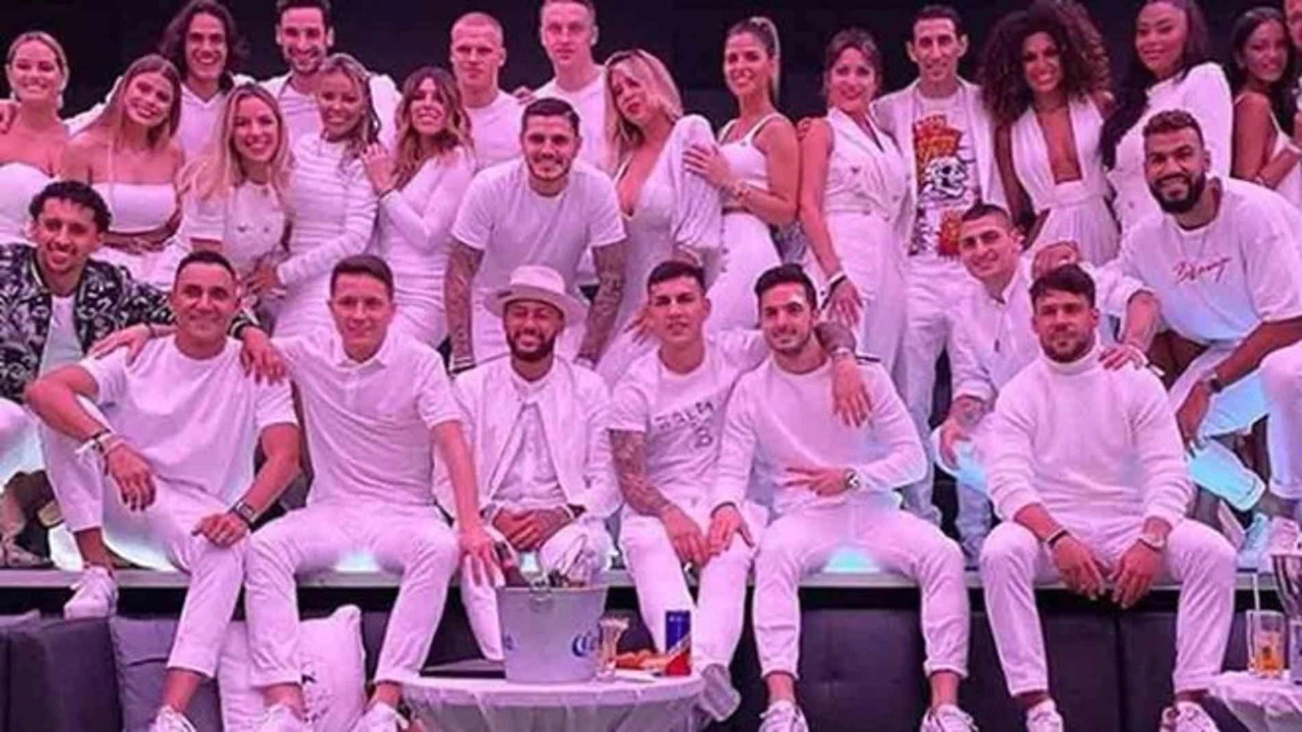 Todos los invitados a la fiesta de cumpleaños de Neymar Todos los invitados a la fiesta de cumpleaños de Neymar