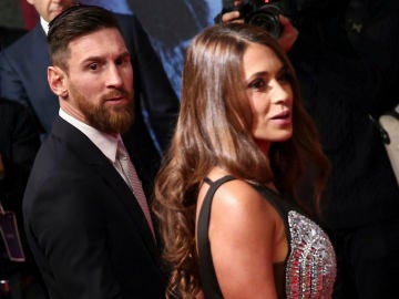 Leo Messi y su mujer Antonella Roccuzzo Leo Messi y su mujer Antonella Roccuzzo