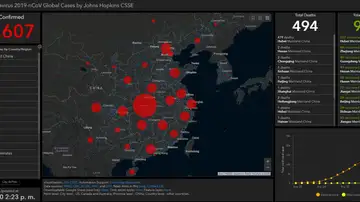 Seguimiento a tiempo real de los casos de coronavirus en el móvil Seguimiento a tiempo real de los casos de coronavirus en el móvil