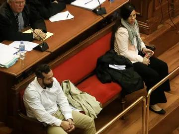 Los acusados del crimen de la Guardia Urbana, en el juicio Los acusados del crimen de la Guardia Urbana, en el juicio