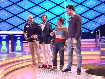 La divertida eliminación de Manolo, de 'Los dispersos', por 'Los atrápame' en '¡Boom!' La divertida eliminación de Manolo, de 'Los dispersos', por 'Los atrápame' en '¡Boom!'