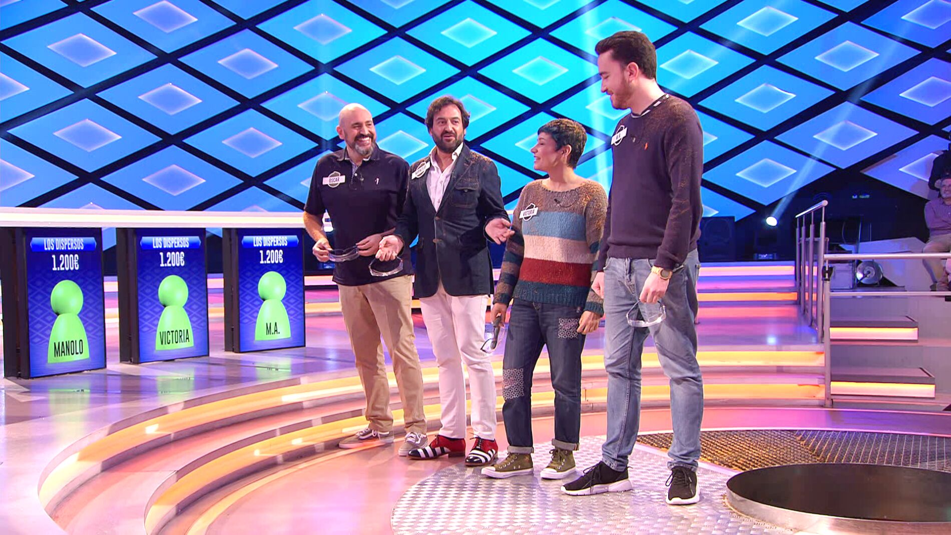 La divertida eliminaci&oacute;n de Manolo, de 'Los dispersos', por 'Los atr&aacute;pame' en '&iexcl;Boom!'