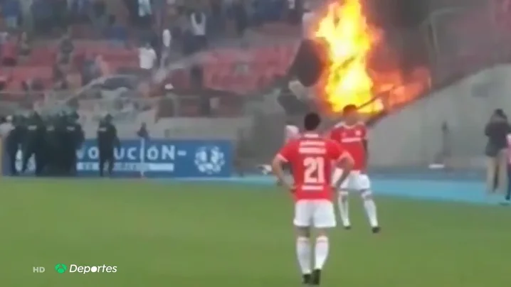 Batalla campal en Chile, brutal pelea en el Estadio Nacional