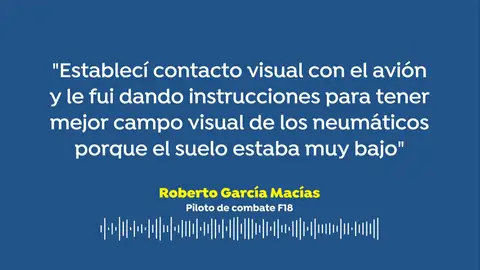 El capitán del F-18 que rescató al avión de Air Canada: "El piloto necesitaba saber cuántos neumáticos tenía reventados porque el aterrizaje cambiaba" El capitán del F-18 que rescató al avión de Air Canada: "El piloto necesitaba saber cuántos neumáticos tenía reventados porque el aterrizaje cambiaba"