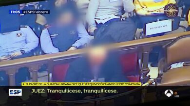 El padre de Rosa Peral, acusada del 'crimen de la guardia urbana', rompe a llorar en la sala