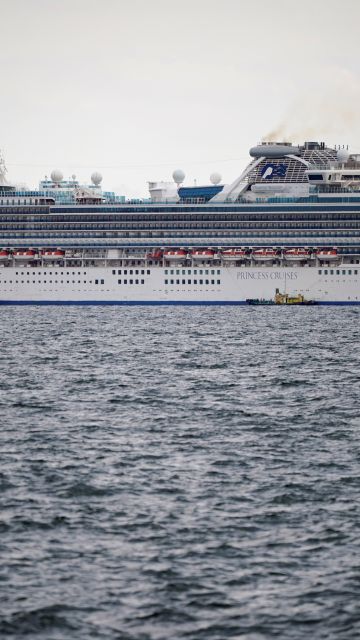 El crucero Diamond Princess