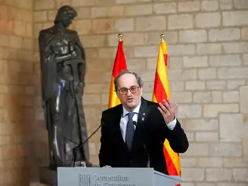 Quim Torra comparece tras reunirse con Pedro Sánchez Quim Torra comparece tras reunirse con Pedro Sánchez