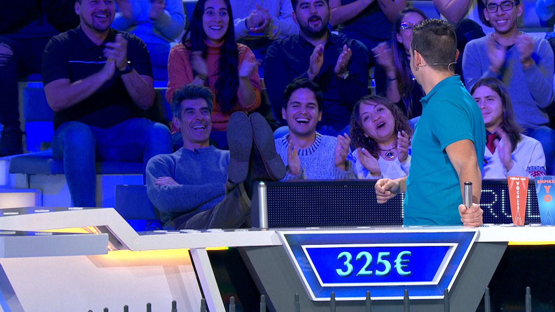 Jorge Fern&aacute;ndez termina sentado entre el p&uacute;blico de 'La ruleta de la suerte', &iexcl;descubre el motivo! 