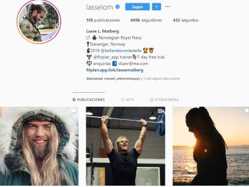 Pantallazo del Instagram de Lasselom Pantallazo del Instagram de Lasselom