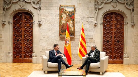 S&aacute;nchez y Torra, durante su reuni&oacute;n