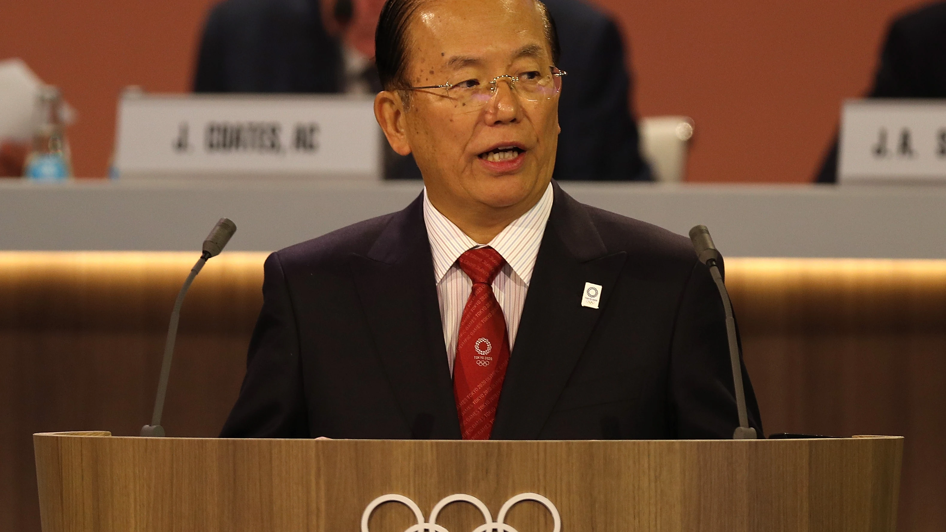 El presidente del comité organizador de Tokio 2020, Toshiro Muto El presidente del comité organizador de Tokio 2020, Toshiro Muto