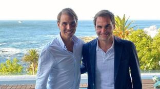 Nadal y Federer en Sud&aacute;frica para jugar un torneo ben&eacute;fico