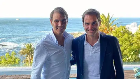 Nadal y Federer en Sudáfrica para jugar un torneo benéfico Nadal y Federer en Sudáfrica para jugar un torneo benéfico