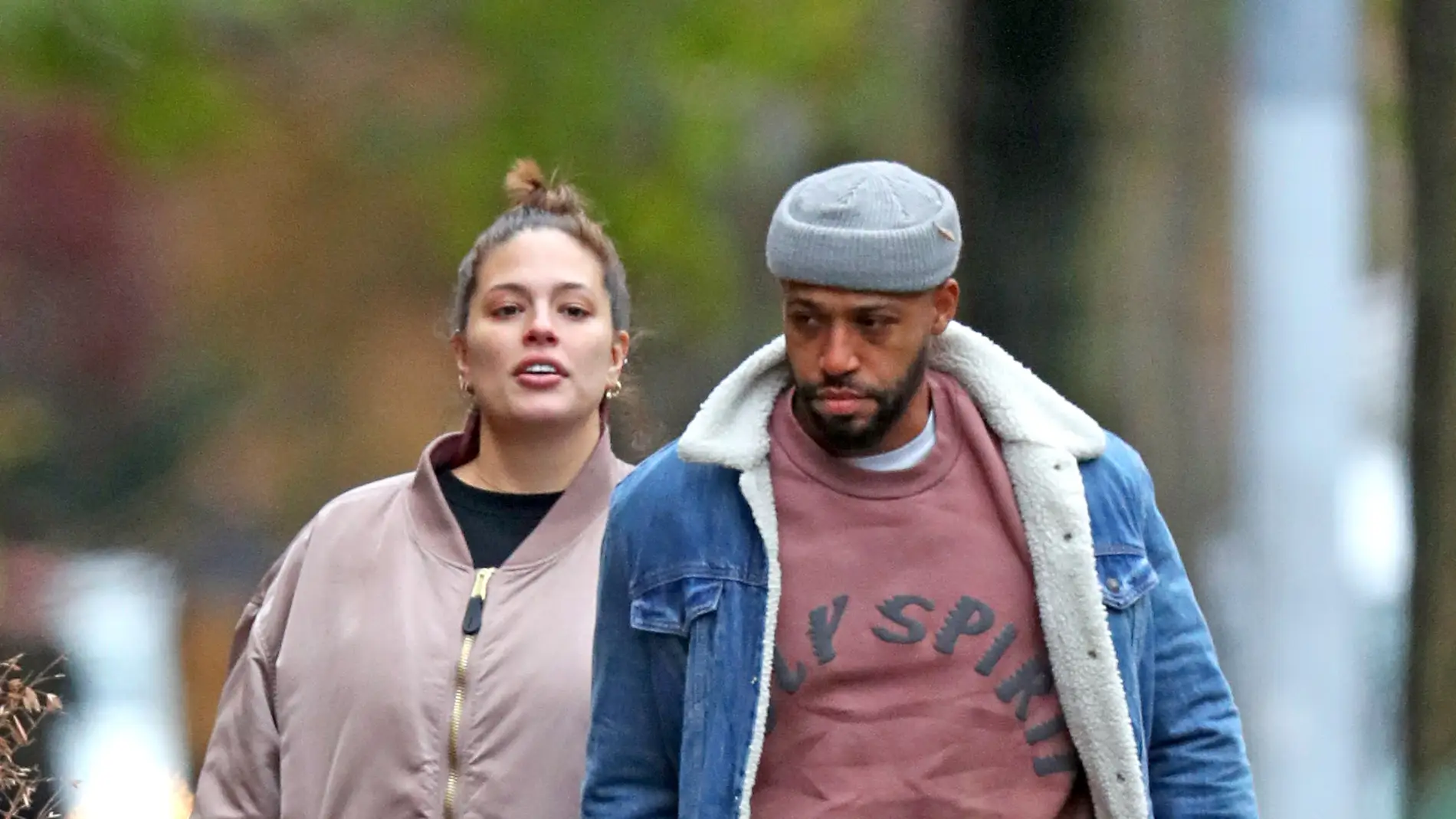 Ashley Graham y Justin Ervin