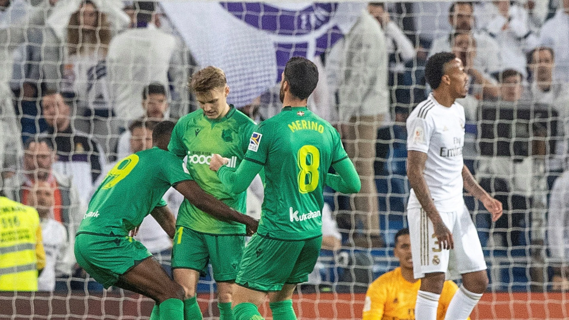 Odegaard no celebró su gol Odegaard no celebró su gol