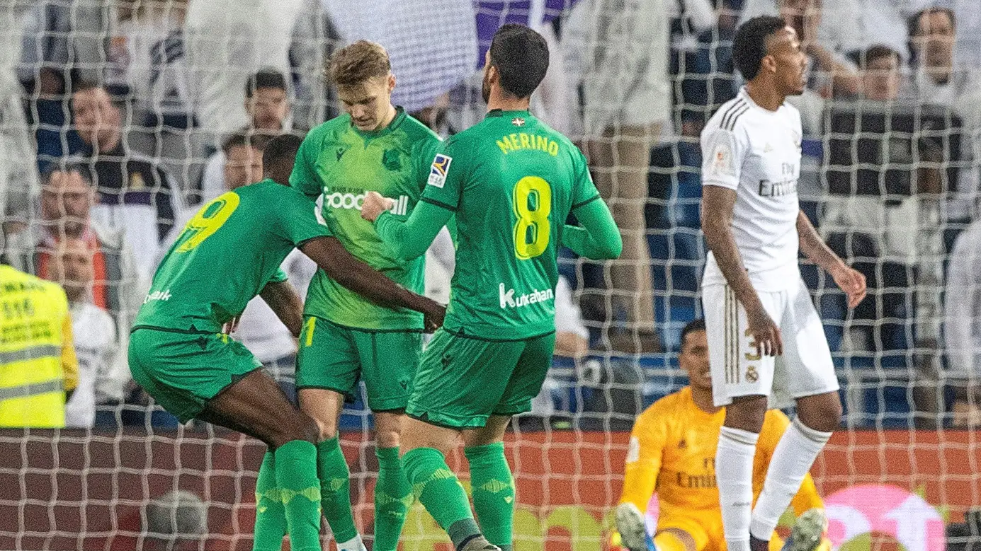 Odegaard no celebr&oacute; su gol