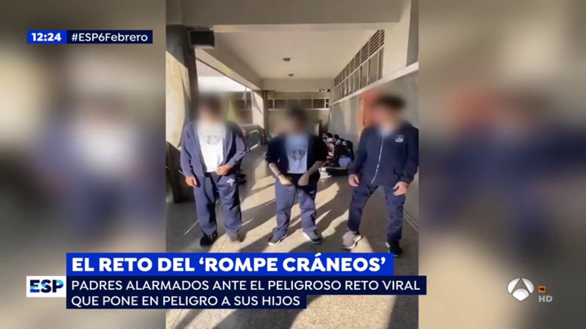 Alarma entre los padres por la llegada del nuevo reto viral del 'rompre cr&aacute;neos'