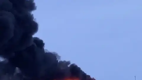 Un tren descarrila en Canadá Un tren descarrila en Canadá