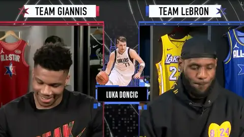 Giannis - Lebron James All Star Giannis - Lebron James All Star