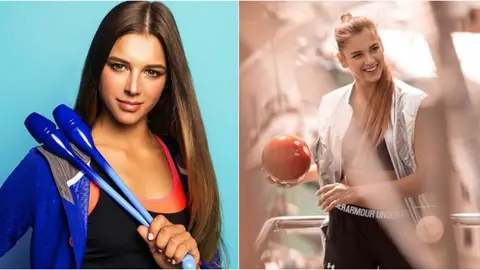La gimnasta rusa Aleksandra Soldátova La gimnasta rusa Aleksandra Soldátova