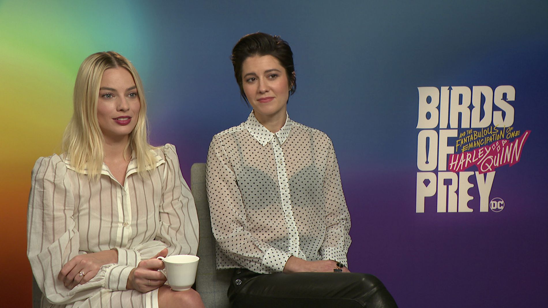 Margot Robbie y Mary Elizabeth Winstead nos hablan de 'Aves de presa'