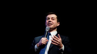 El candidato dem&oacute;crata Pete Buttigieg