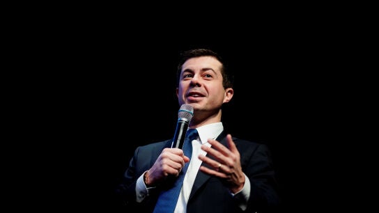 El candidato dem&oacute;crata Pete Buttigieg