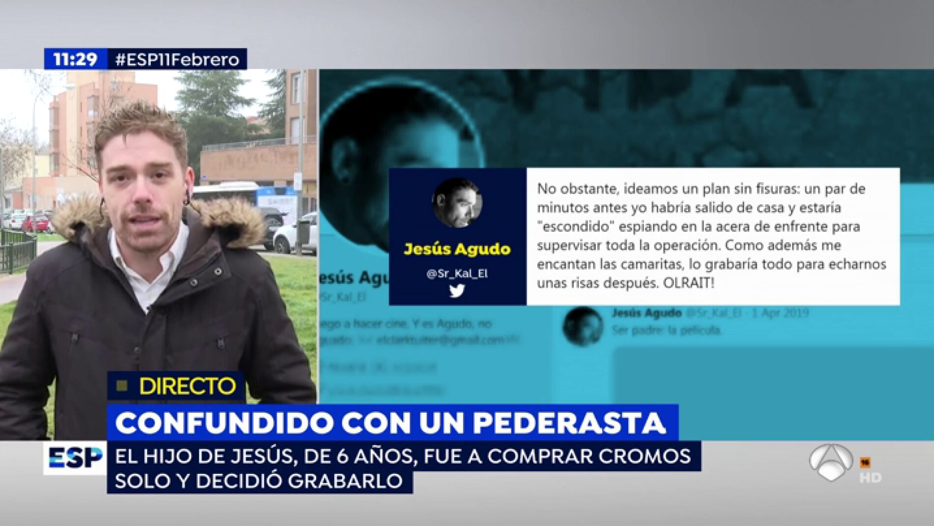 padre confundido
