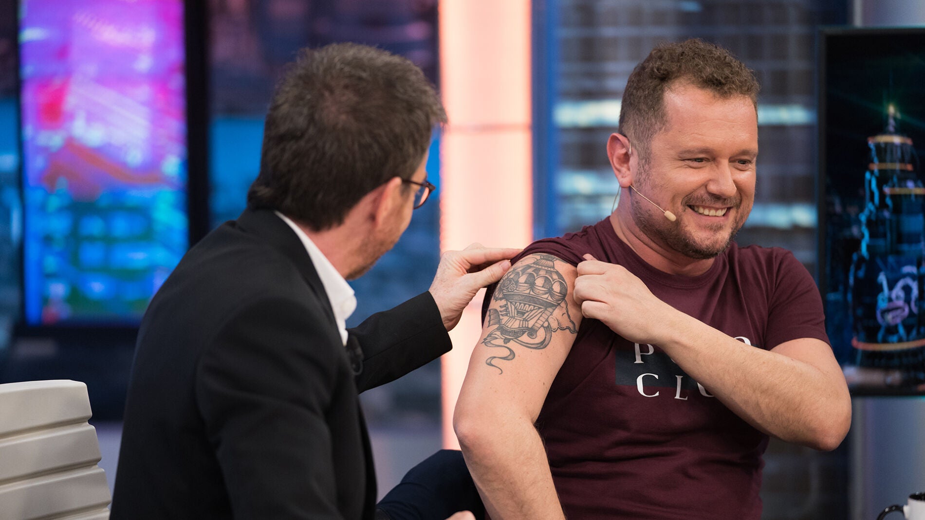 El tatuaje oculto de El Monaguillo que enseña por primera vez a Pablo Motos en 'El Hormiguero 3.0'