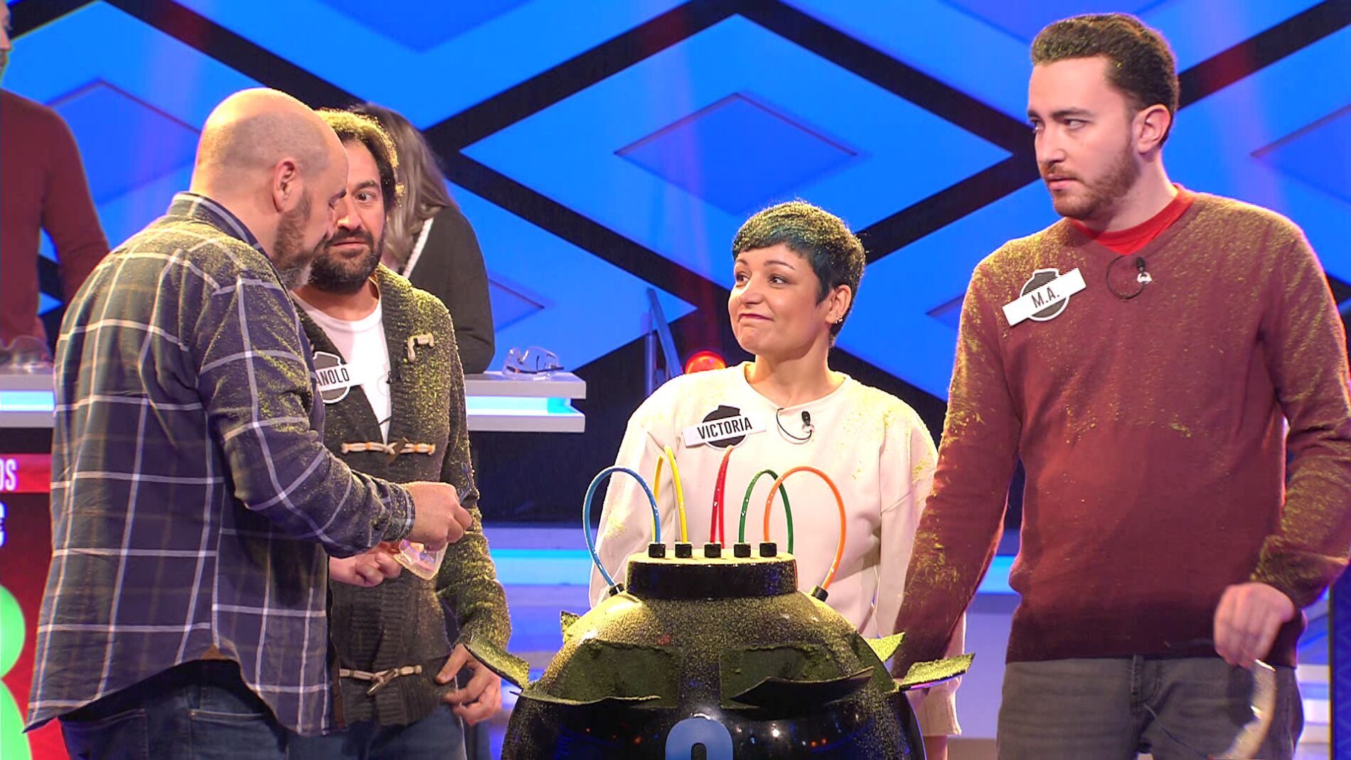 Un error de Victoria, de 'Los dispersos', les juega una mala pasada en '¡Boom!'