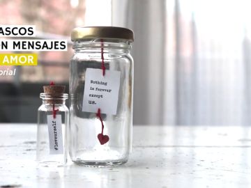 Frascos de amor para San Valentín Frascos de amor para San Valentín