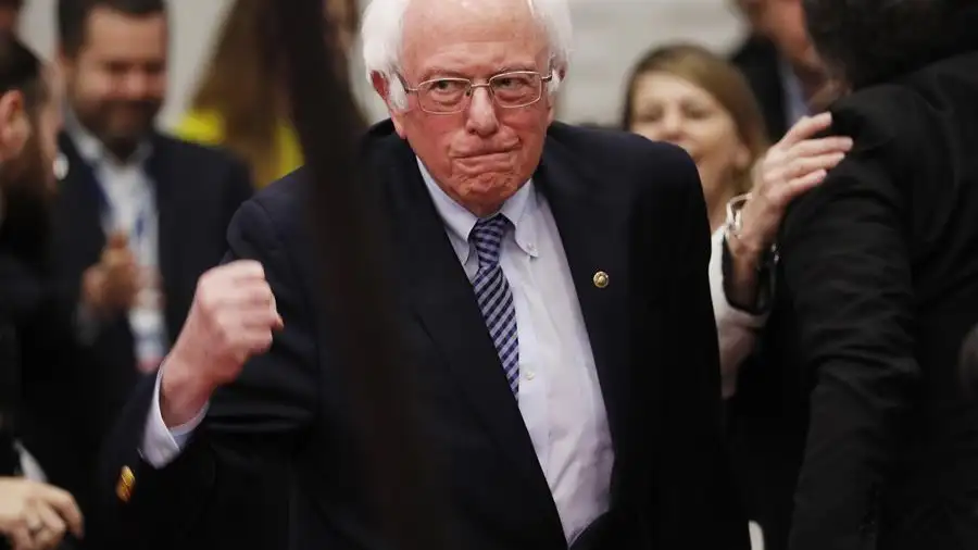 El candidato Bernie Sanders El candidato Bernie Sanders