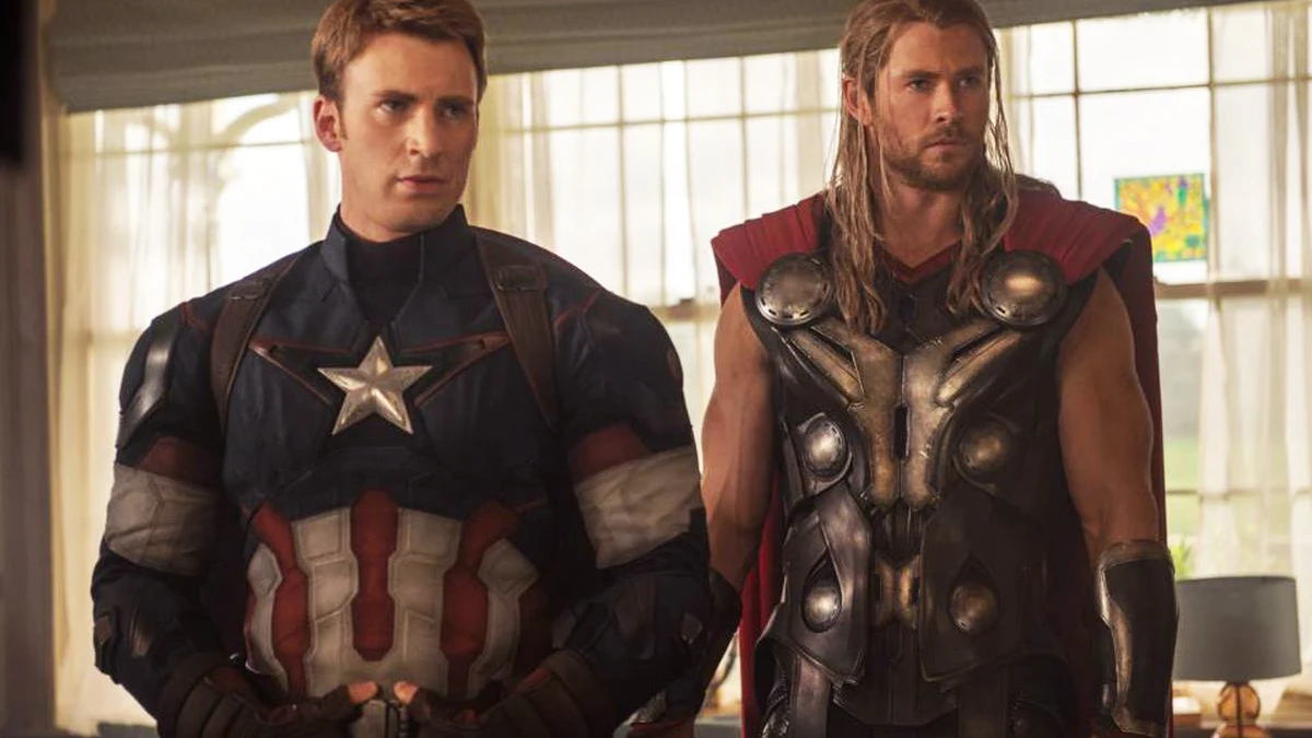 Capitán América y Thor (Chris Evans y Chris Hemsworth) Capitán América y Thor (Chris Evans y Chris Hemsworth)
