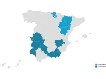 Mapa Apagón TDT Mapa Apagón TDT