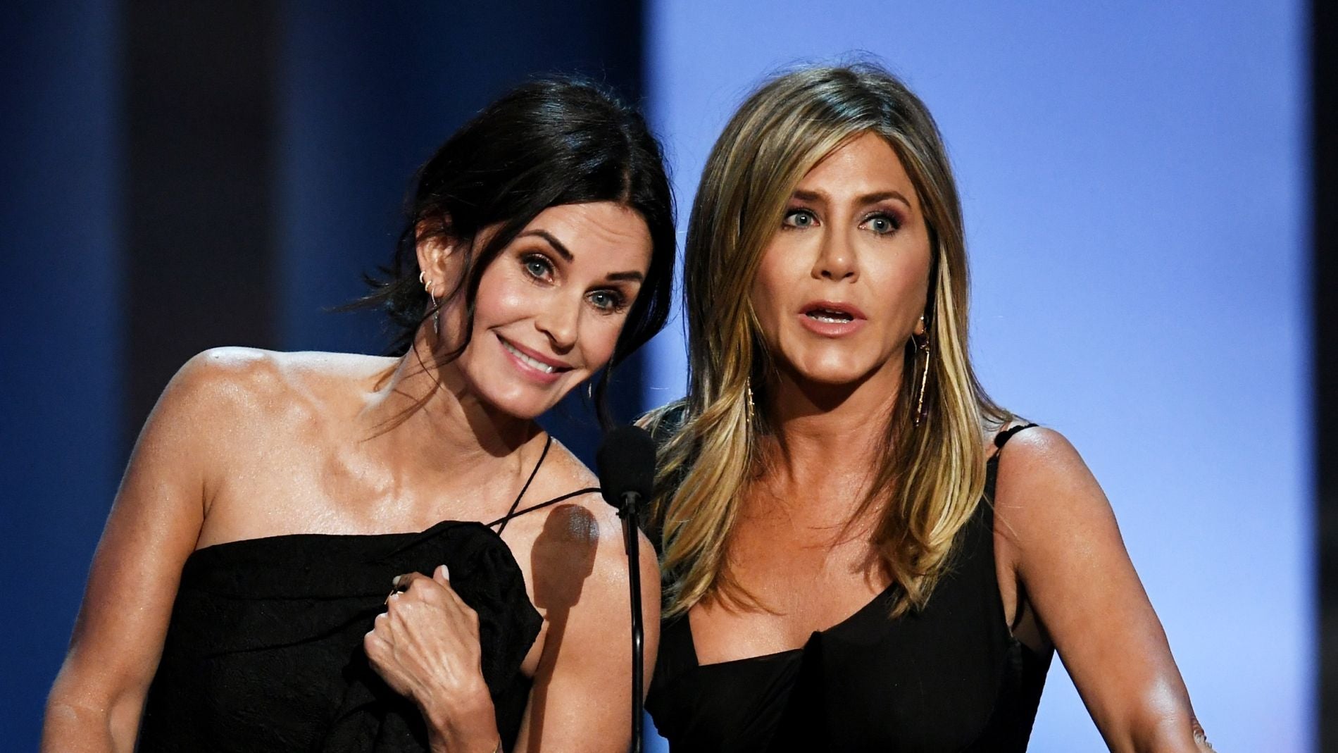 Courteney Cox y Jennifer Aniston