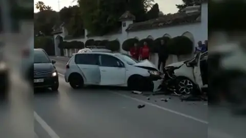 Accidente en Marbella Accidente en Marbella