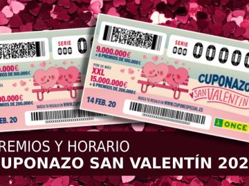 Cuponazo San Valentín 2020: Horario y premios del Sorteo extraordinario de San Valentín de la ONCE hoy