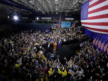 Acto de Bernie Sanders en Nuevo Hampshire Acto de Bernie Sanders en Nuevo Hampshire