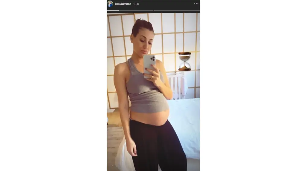 Almudena Navalón presume de segundo embarazo 