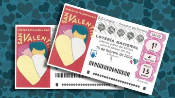 Sorteo Extraordinario de San Valent&iacute;n 2020: Premios del sorteo de la Loter&iacute;a Nacional del s&aacute;bado 15 de febrero