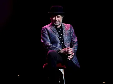 Joaquín Sabina durante un concierto Joaquín Sabina durante un concierto