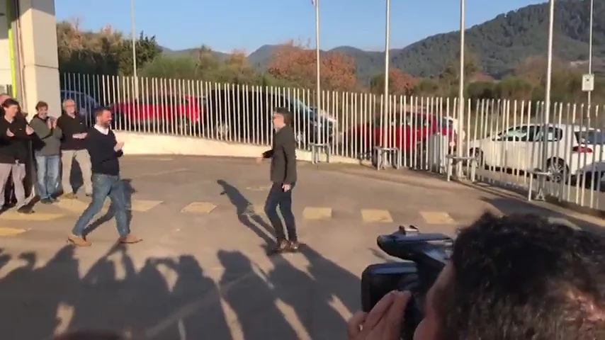 Jordi Cuixart sale de prisión para ir a trabajar y hacer tareas de voluntariado Jordi Cuixart sale de prisión para ir a trabajar y hacer tareas de voluntariado