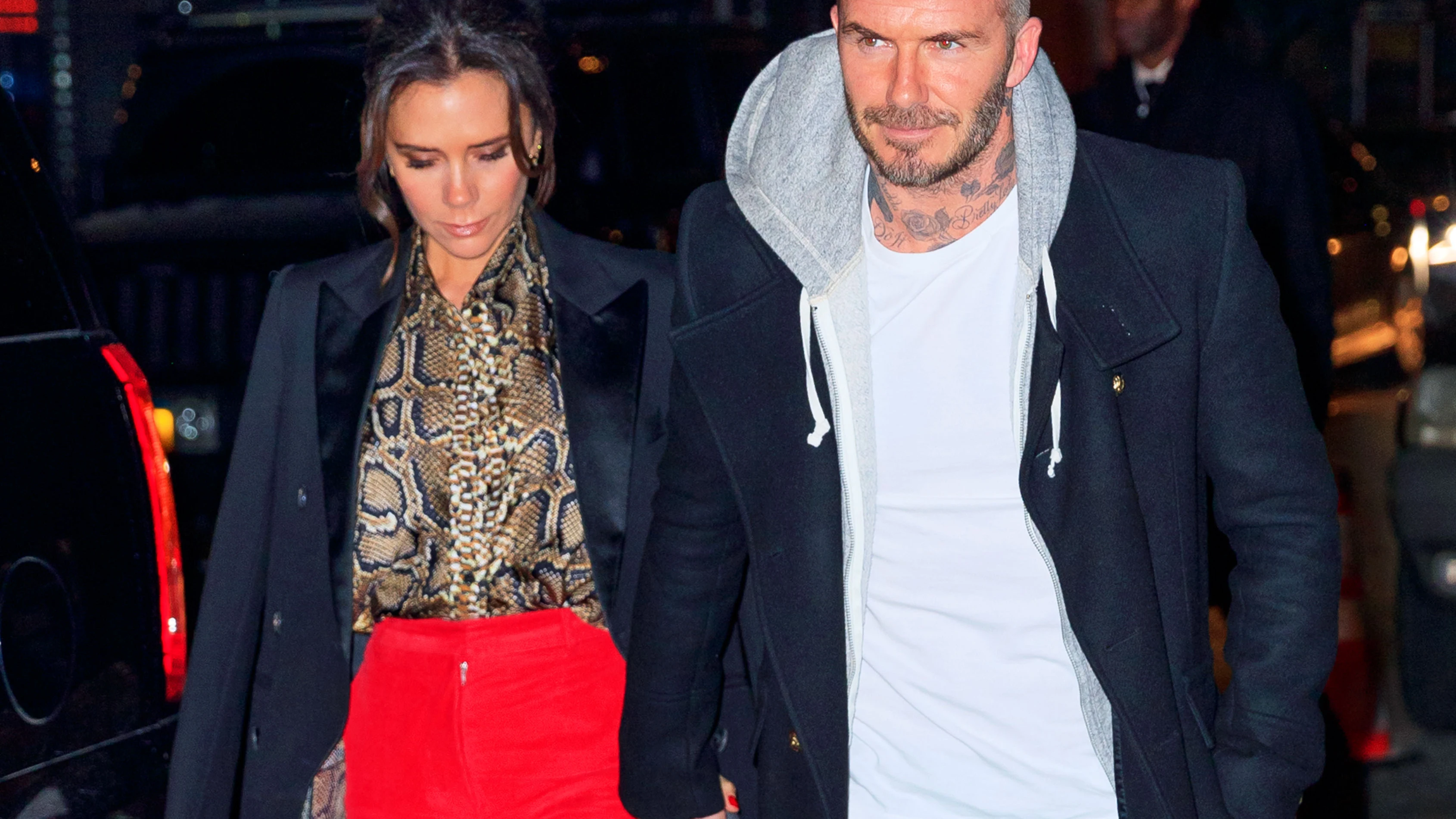 David Beckham y Victoria Beckham