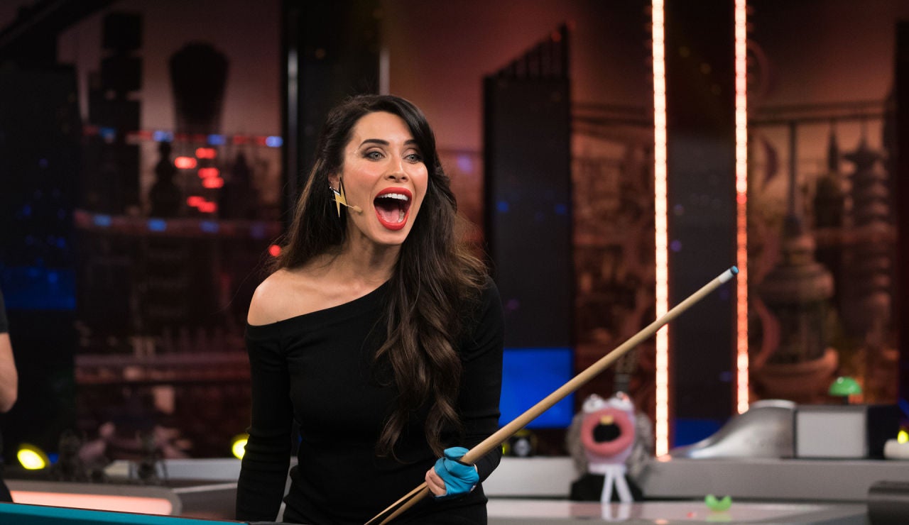 Pilar Rubio vuelve a sorprender con un reto de billar imposible en 'El Hormiguero 3.0' Pilar Rubio vuelve a sorprender con un reto de billar imposible en 'El Hormiguero 3.0'