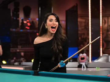 Pilar Rubio vuelve a sorprender con un reto de billar imposible en 'El Hormiguero 3.0' Pilar Rubio vuelve a sorprender con un reto de billar imposible en 'El Hormiguero 3.0'
